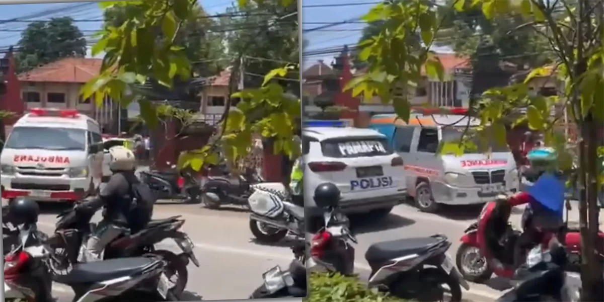Kasus Keracunan Massal diduga imbas MBG di SMAN 2 Kudus bikin puluhan ambulan dikerahkan dan ratusan siswa diperiksa medis. (Instagram/undercover.id)