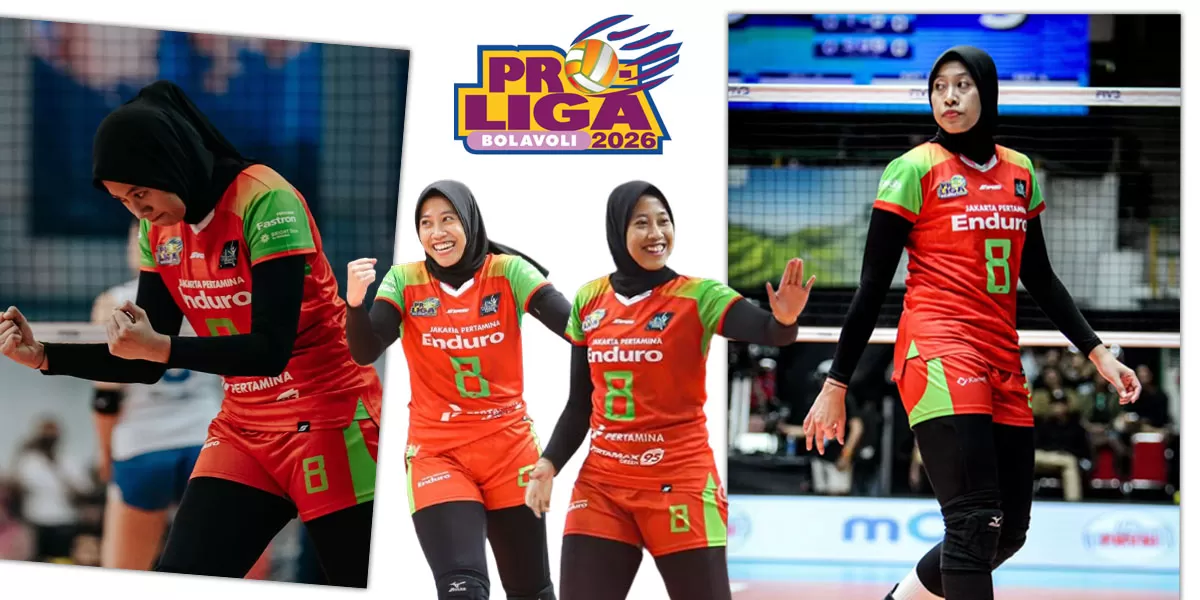 Megawati Hangestri masuk daftar 5 Top Skor dan 10 Top Blocker Proliga 2026 putri dengan statistik menawan.&nbsp;Simak daftar lengkapnya. (Instagram/mega-archive - jpevolley)