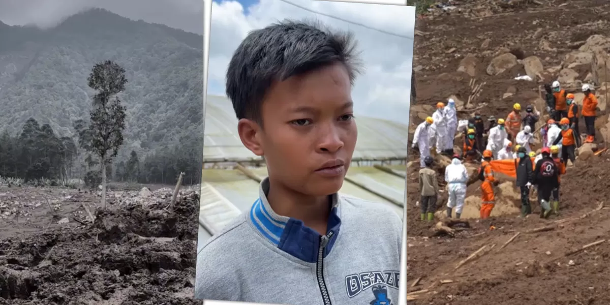 Pencarian korban longsor Cisarua hingga hari ke-12, 88 jenazah ditemukan, remaja indigo turut membantu evakuasi. (Instagram/infobandungbarat)