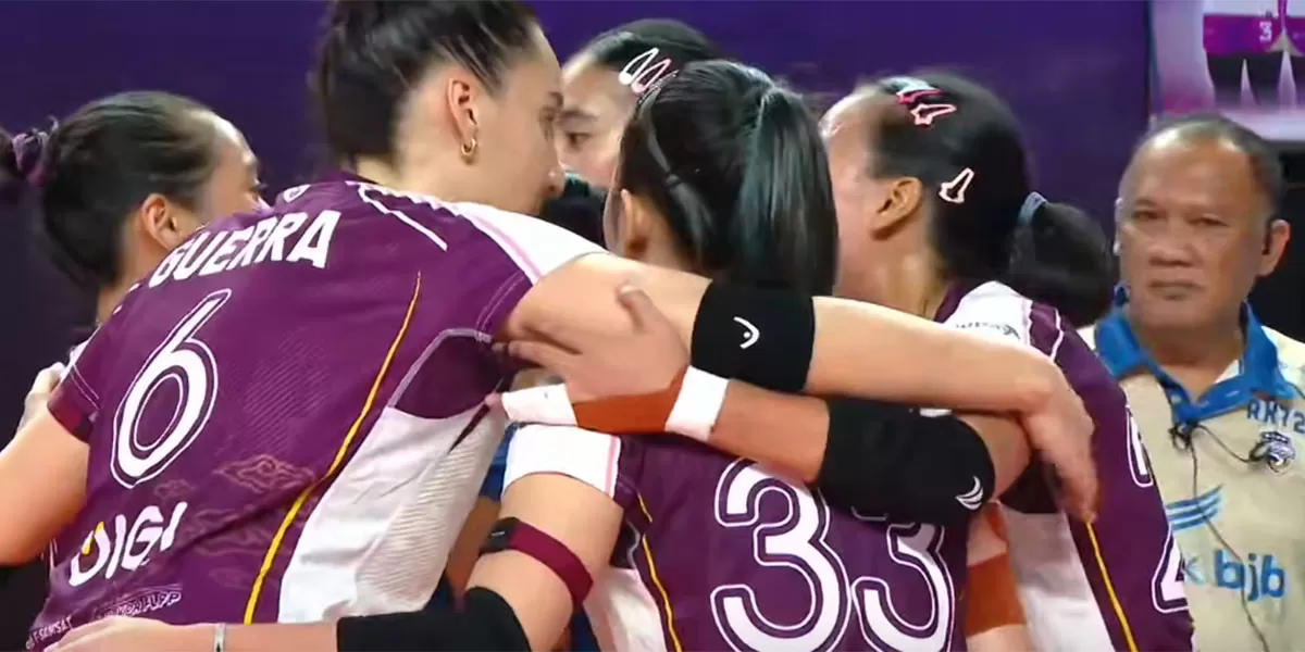 Persaingan Proliga 2026 makin ketat. Bandung BJB Tandamata harus menunggu debut Giulia Angelina demi menjaga asa final four. (Tangkapan layar Moji TV)