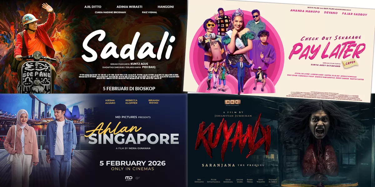 Cek jadwal film bioskop Tasik XXI Plaza Asia dan Transmart hari ini, Minggu 7 Februari 2025. Banyak pilihan film dari siang sampai malam. (Dok. Cinema21)