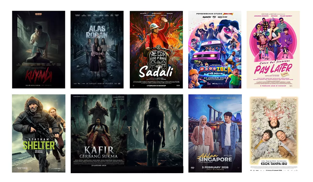 Informasi lengkap&nbsp;jadwal film bioskop Tasik XXI Plaza Asia dan Transmart hari ini, Minggu 8 Februari 2025. (Dok. Cinema21)