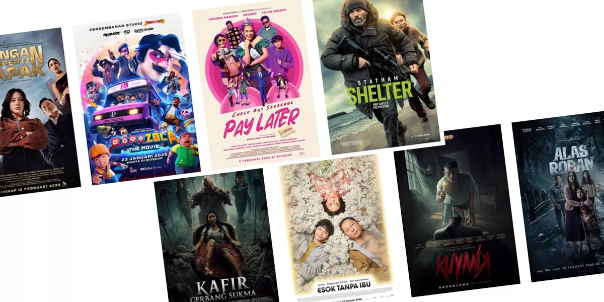 Simak jadwal film hari ini di Tasik XXI Plaza Asia &amp; Transmart Tasikmalaya. Pilih jam tayang favoritmu dari siang hingga malam! (Dok. Cinema21)