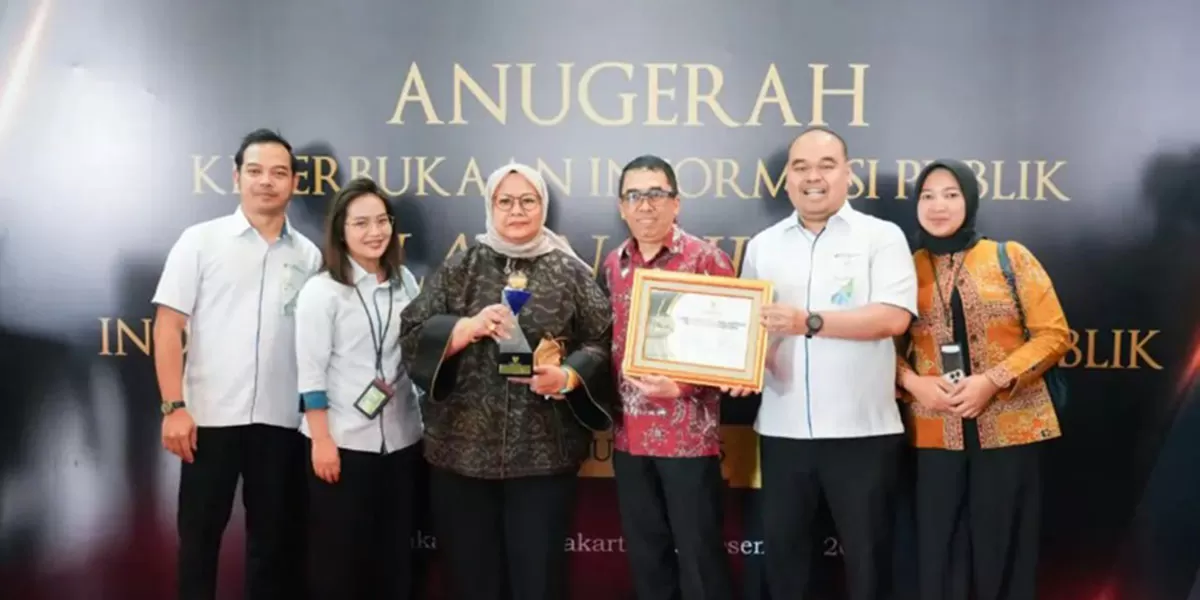 BPJS Ketenagakerjaan ditetapkan sebagai Badan Publik Informatif 2025 oleh Komisi Informasi Pusat,&nbsp;di Jakarta, Senin, 15 Desember 2025. (Dok. BPJS)