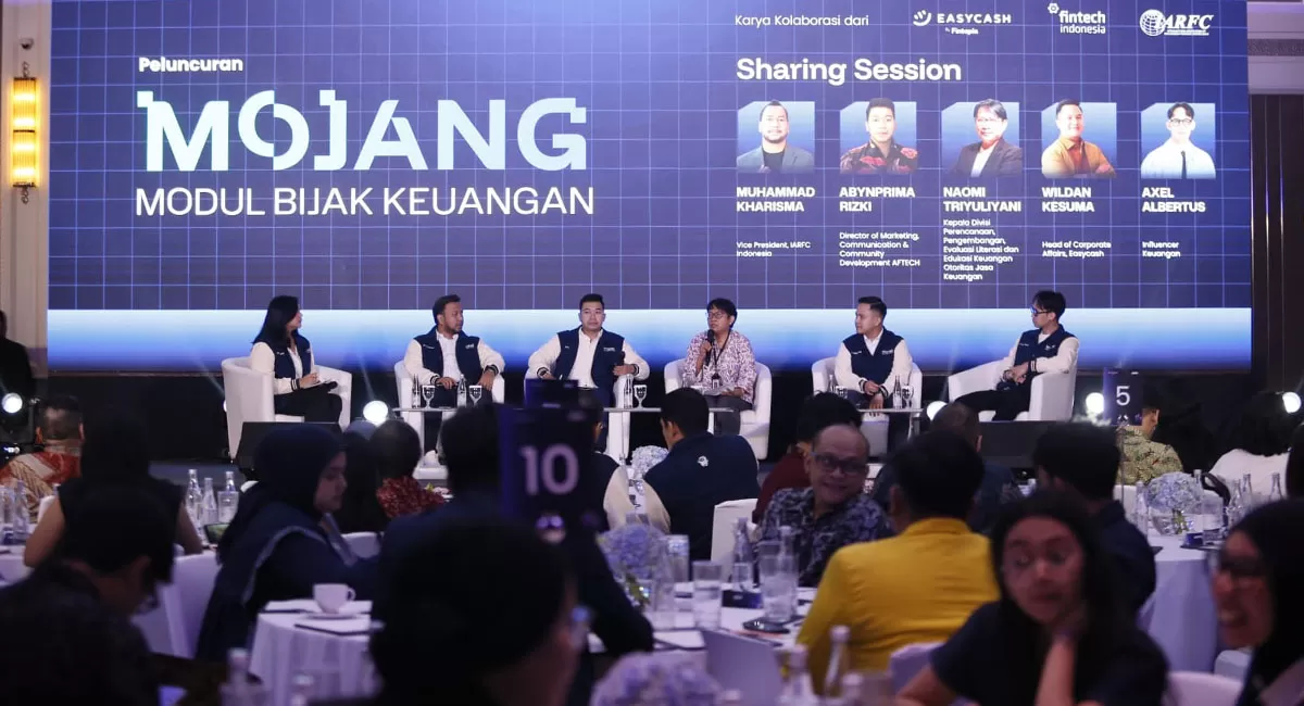 AFTECH, Easycash dan IARFC meluncurkan MOJANG guna tingkatkan literasi keuangan dan reputasi kredit Gen Z. (Dok. AFTECH)