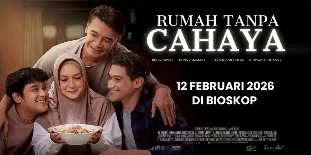Jadwal Film Bioskop Tasik XXI Plaza Asia Kamis 12 Februari 2026, Rumah Tanpa Cahaya resmi tayang perdana. (Dok. Cinema21)