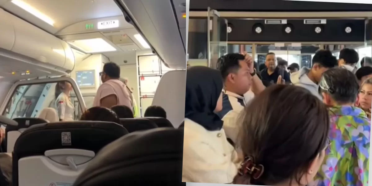 Super Air Jet delay 5 jam ke Denpasar, penumpang kecewa dan soroti kurangnya informasi. (Instagram/bogor.terkini)