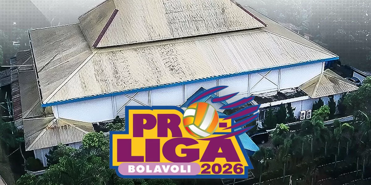 Proliga 2026 seri Bogor berlangsung di Padepokan Voli Sentul, simak jadwal Proliga 2026 seri bogor dan cara beli tiket Proliga 2026. (Instagram/mojosports)