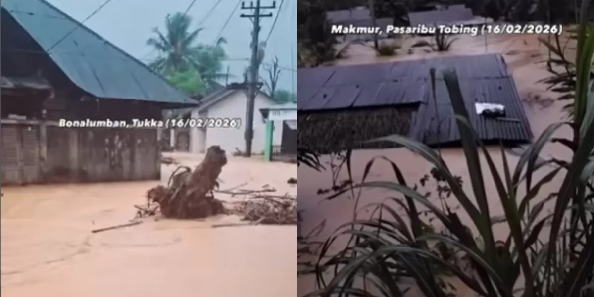 Banjir dan longsor di Tapanuli Tengah terjadi dua kali dalam sepekan, Bupati ajak warga bangkit. (Instagram.com/@masinton)