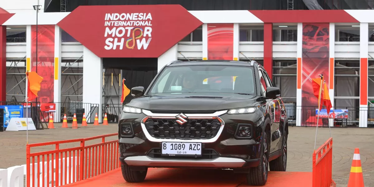 Mobil Suzuki paling diburu di test drive IIMS 2026 mayoritas SUV dan hybrid. (Dok. Suzuki)