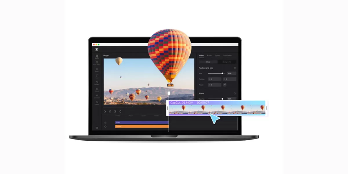 Optimalkan buat logo dan online video editor untuk brand digital lebih profesional dan konsisten. Simak panduan disini. (Dok. CapCut)