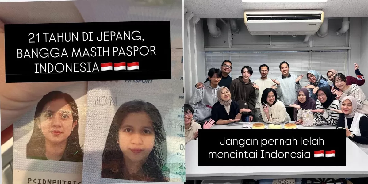 WNI Sastia Prama Putri di Jepang 21 tahun tetap bangga paspor Indonesia, serukan cinta tanah air. (Instagram/undercover.id)