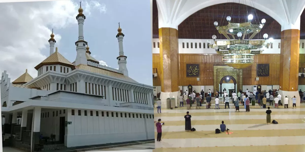 Masjid Agung Kota Tasikmalaya, ikon religi sejak 1886, menyimpan sejarah panjang dan filosofi arsitektur Islami, simak jejak sejarah dan filosofi arsitekturnya. (Dok. Asep M.S)
