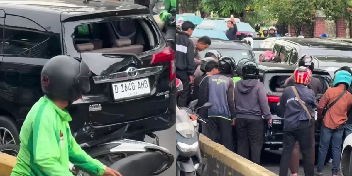 Mobil lawan arah di Jakpus diduga pakai nopol palsu, polisi periksa pengemudi dan lakukan tes urine. (Instagram/amq_mnl)
