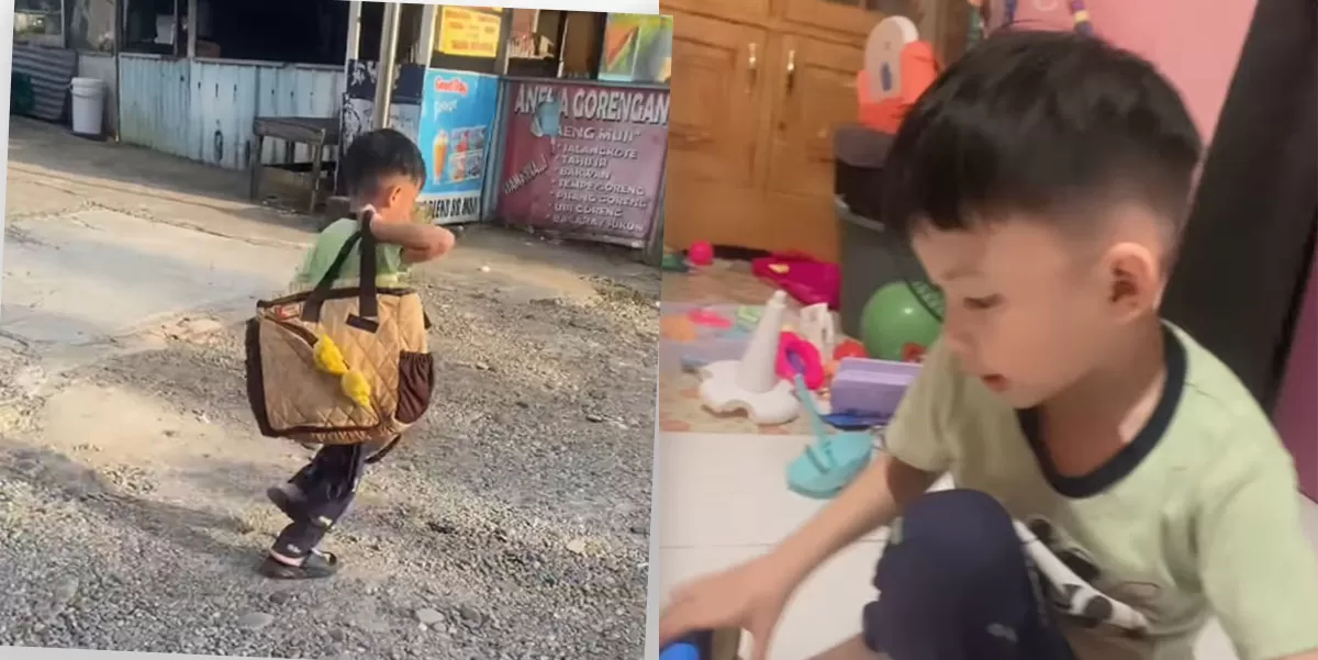 Viral penolong seorang anak yang sendirian di pinggir jalan justru dituduh penculik.  (Instagram/kavellasyairena)