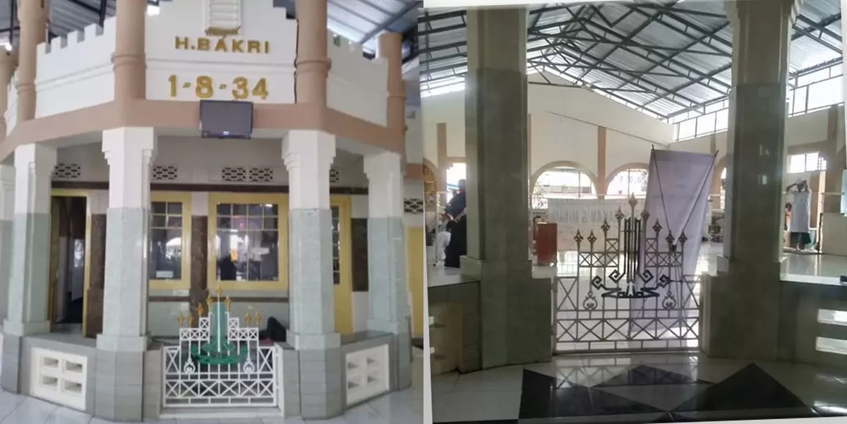 Masjid H. Bakri di RT 4/RW 6 Yudanagara, Kecamatan Cihideung, Kota Tasikmalaya, berdiri sejak 1934 dan menjadi salah satu masjid bersejarah di pusat kota yang tersembunyi di balik deretan pertokoan. (Dok. Asep M.S - Ihwan Abdillah)