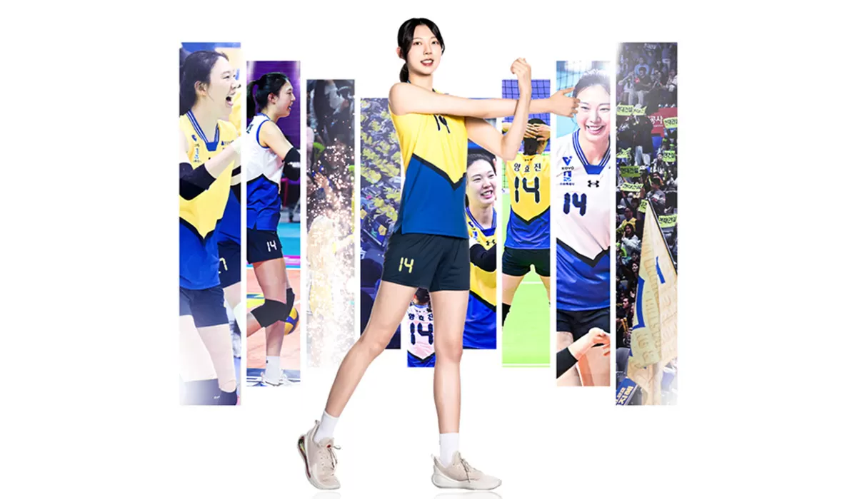 V-League segera berpisah dengan Yang Hyo jin. Namanya pernah jadi sorotan saat berhadapan dengan Megawati Hangestri. (Instagram/hillstate._volleyballfan)