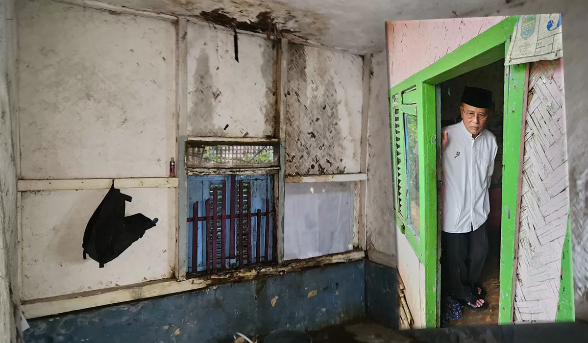 Bupati Herdiat menyalurkan rutilahu saat tarling di Eks Kewedanaan Kawali, sekaligus meninjau kondisi rumah&nbsp;di&nbsp;Desa Bayasari, Kecamatan Jatinagara, Kabupaten Ciamis,&nbsp;&nbsp;Rabu 4 Maret 2026. (Dok. Prokopim Ciamis)