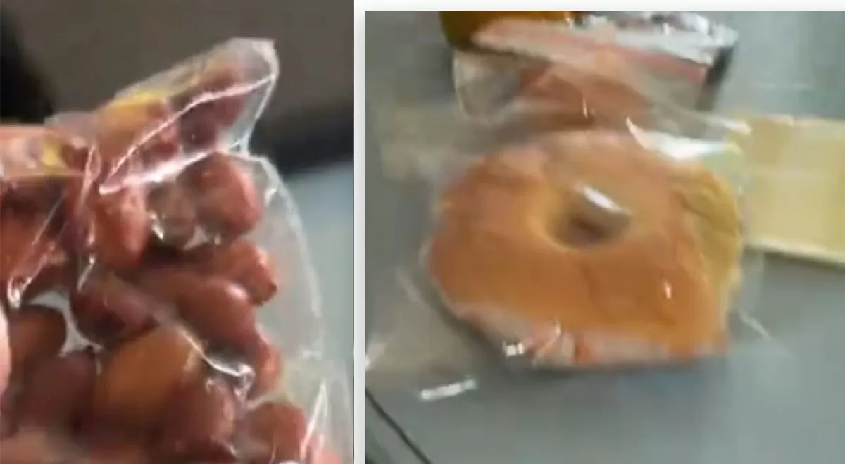 Menu MBG Ramadan yang dibagikan kepada siswa di Riau menjadi sorotan setelah diunggah ke media sosial dan ramai diperbincangkan. (TikTok/ipasss11.4)