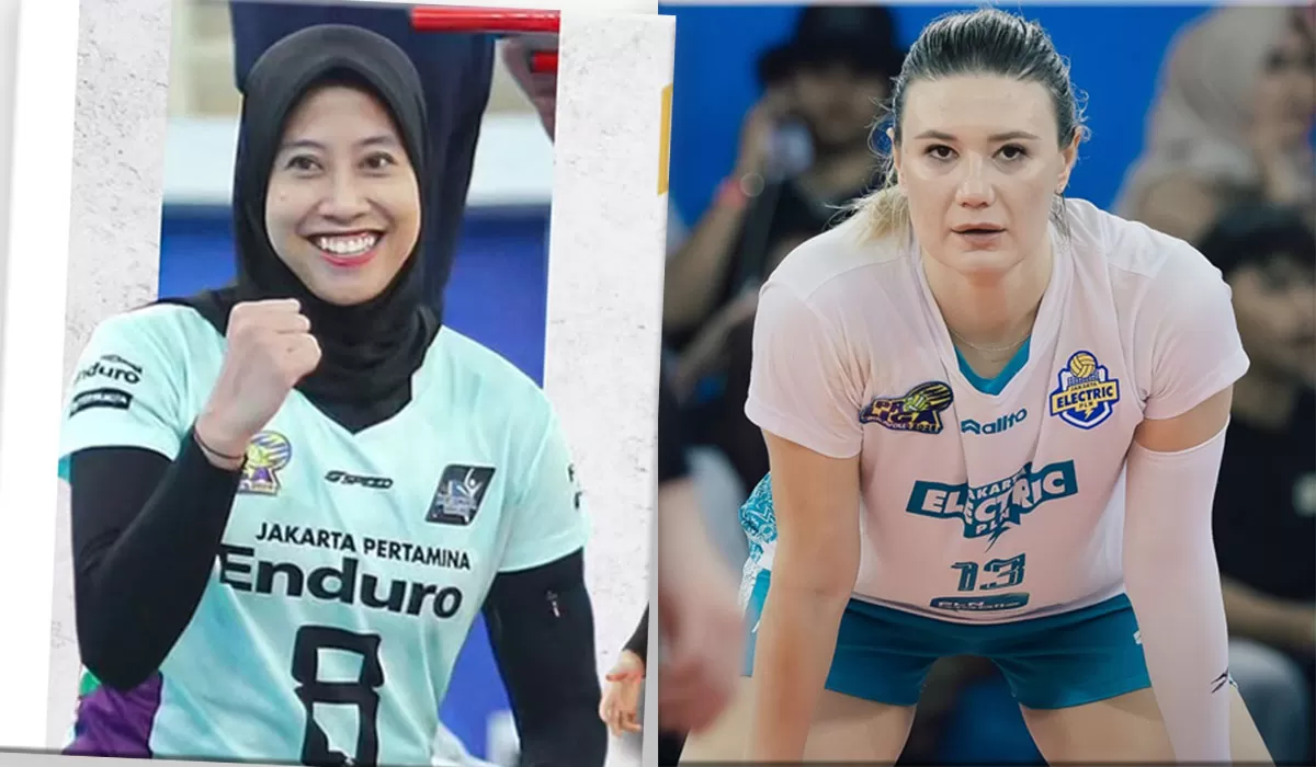 Jadwal Pertandingan Final Four Proliga 2026 di Surabaya menghadirkan duel Megawati Hangestri dan Neriman Ozsor saat Pertamina Enduro menghadapi Electric PLN Mobile,&nbsp;Kamis, 2 April 2026. (Instagram/jpevolley - jevolley.id)