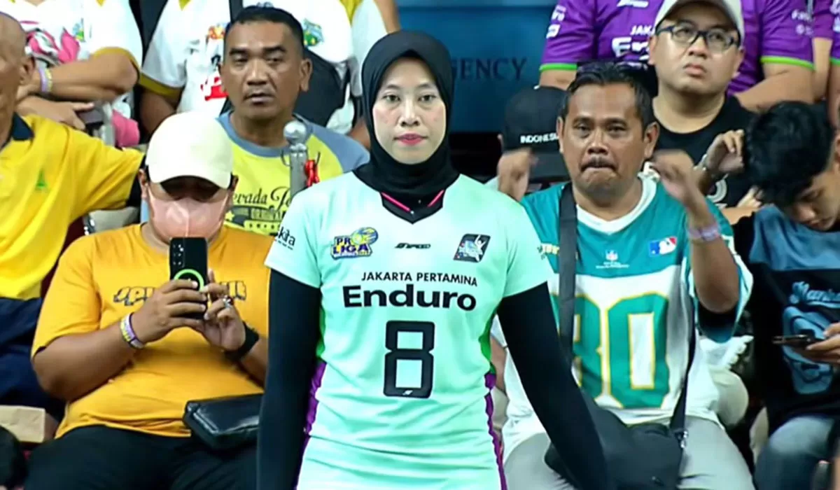 Megawati Hangestri mengevaluasi performa Jakarta Pertamina Enduro jelang Final Four Proliga 2026 dan menegaskan tim siap tampil lebih baik. (Tangkapan layar Moji TV)
