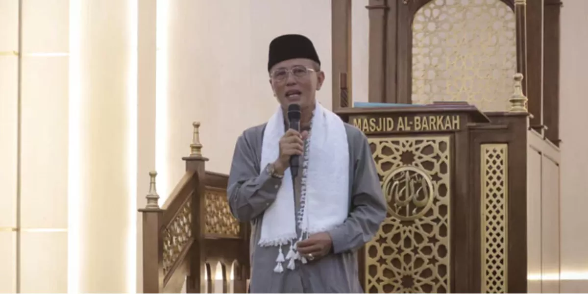 Tarling di Cihaurbeuti jadi momentum Bupati Herdiat Sunarya memaparkan kondisi APBD Ciamis sekaligus mengingatkan warga soal bahaya judi online, Kamis, 5 Maret 2026&nbsp;malam WIB. (Dok. Kominfo Ciamis)
