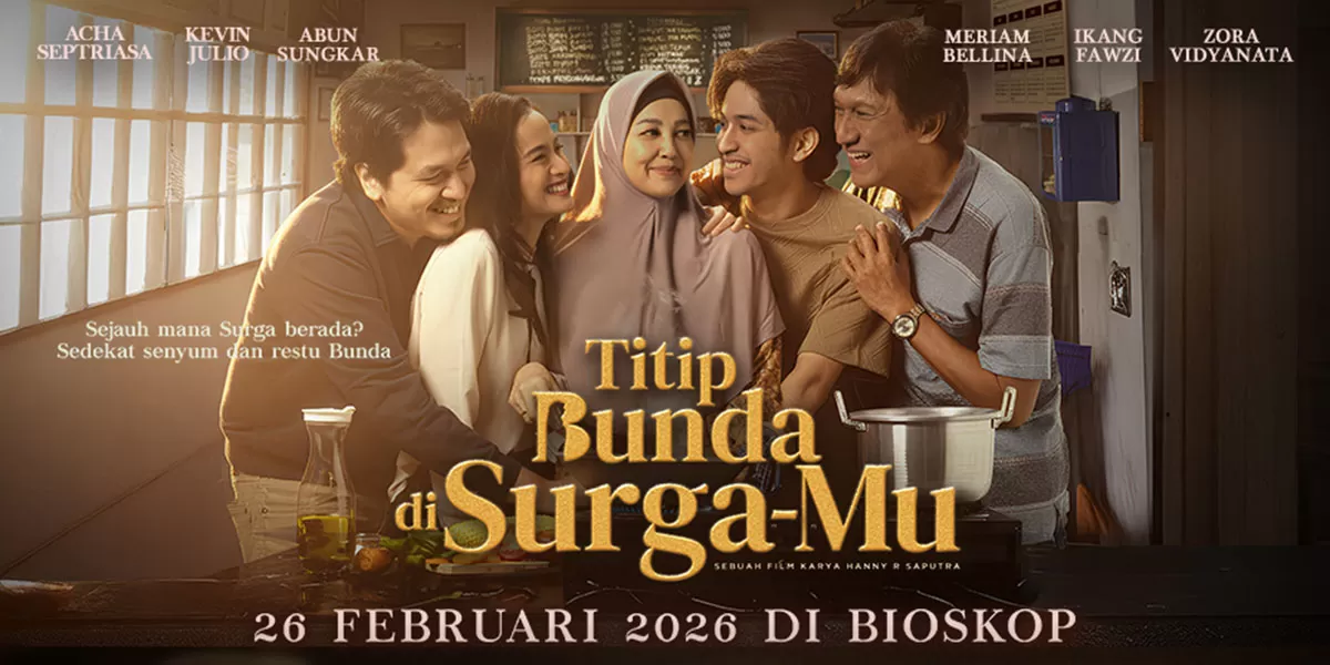 Jadwal film bioskop Tasik XXI Plaza Asia dan Transmart Tasikmalaya hari ini, Sabtu 7 Maret 2026, menampilkan berbagai genre&nbsp;mulai Panda Plan hingga Titip Bunda di Surga-Mu. (Dok. Cinema21)