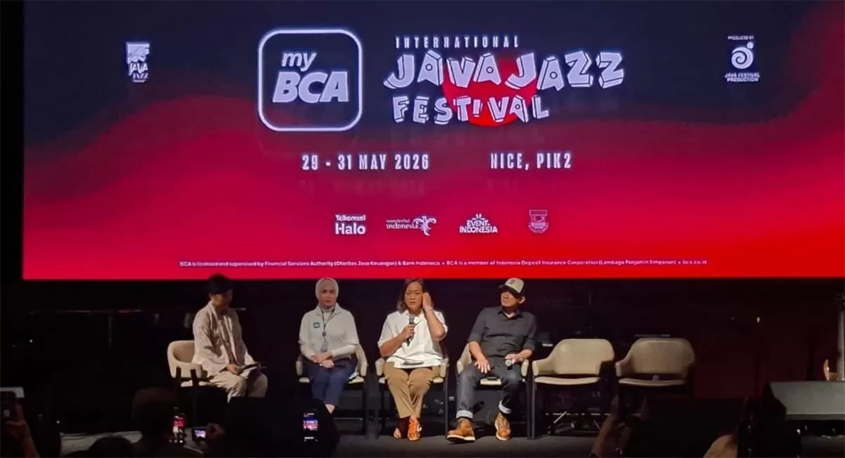 myBCA International Java Jazz Festival 2026 hadir di NICE PIK 2 dengan lineup internasional dan musisi Indonesia dalam Java Jazz Festival. (Dok. Istimewa)