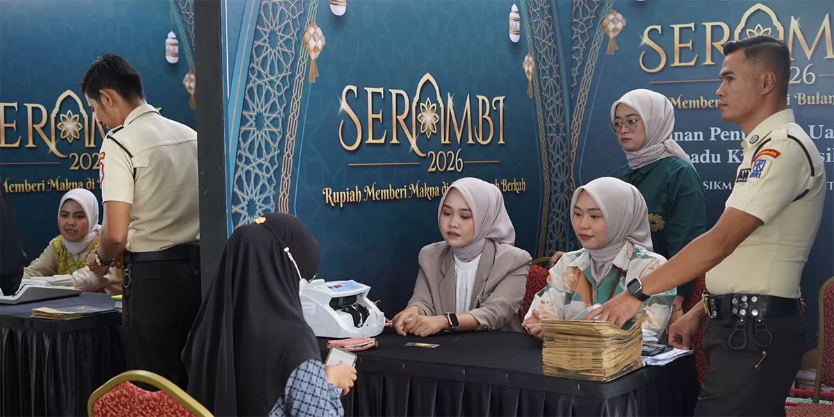 Layanan penukaran uang Lebaran di Priangan Timur disiapkan Bank Indonesia Tasikmalaya melalui SERAMBI 2026. (Dok. Asep M.S)