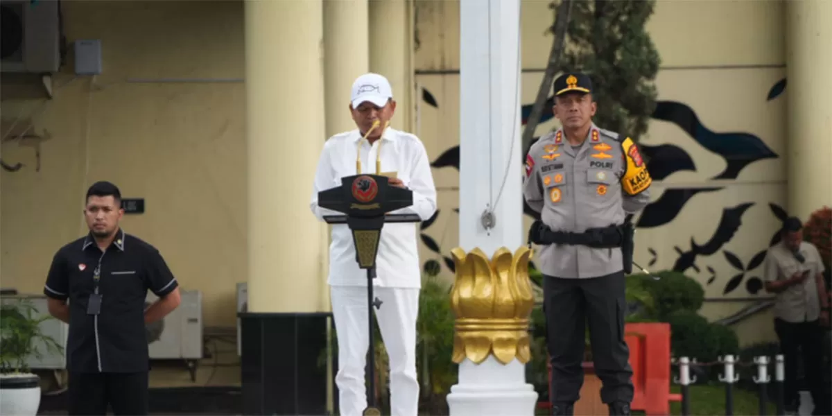 Dedi Mulyadi usai Apel Gelar Pasukan Operasi Ketupat Lodaya 2026 dalam rangka persiapan pelayanan Idul Fitri 1447 H di Mapolda Jawa Barat, Kamis (12/3/2026). (Dok. Humas Jabar)