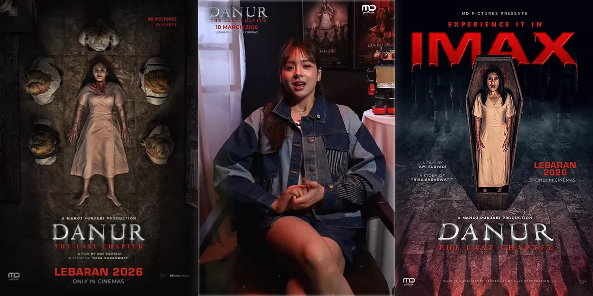 Danur: The Last Chapter tayang perdana pada Lebaran 2026. Berikut sinopsis film horor yang dibintangi Prilly Latuconsina dan Zee Asadel. (Instagram/danurmovie)