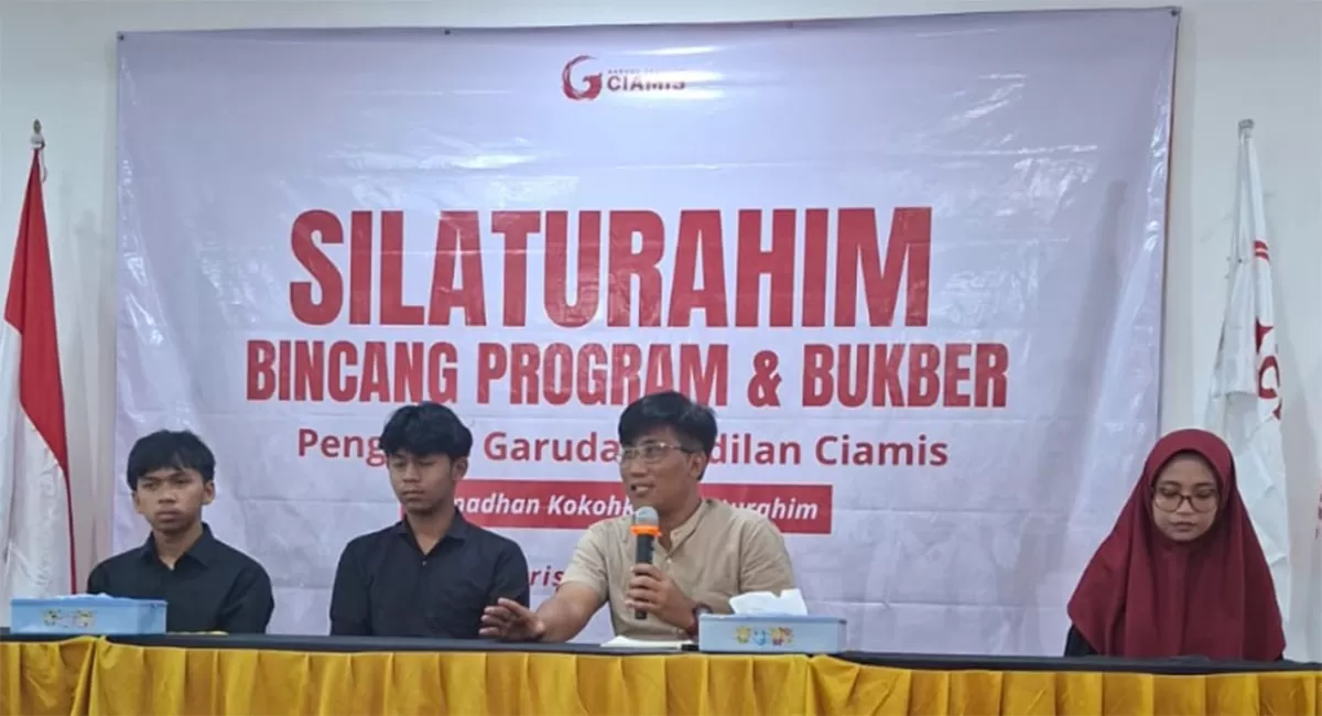 Anggota DPRD Jawa Barat Didi Sukardi hadir dalam silaturahim pemuda di Kabupaten Ciamis bersama Garuda Keadilan untuk membahas program dan penguatan peran,&nbsp;Senin, 16 Maret 2026. (Dok. KDS)