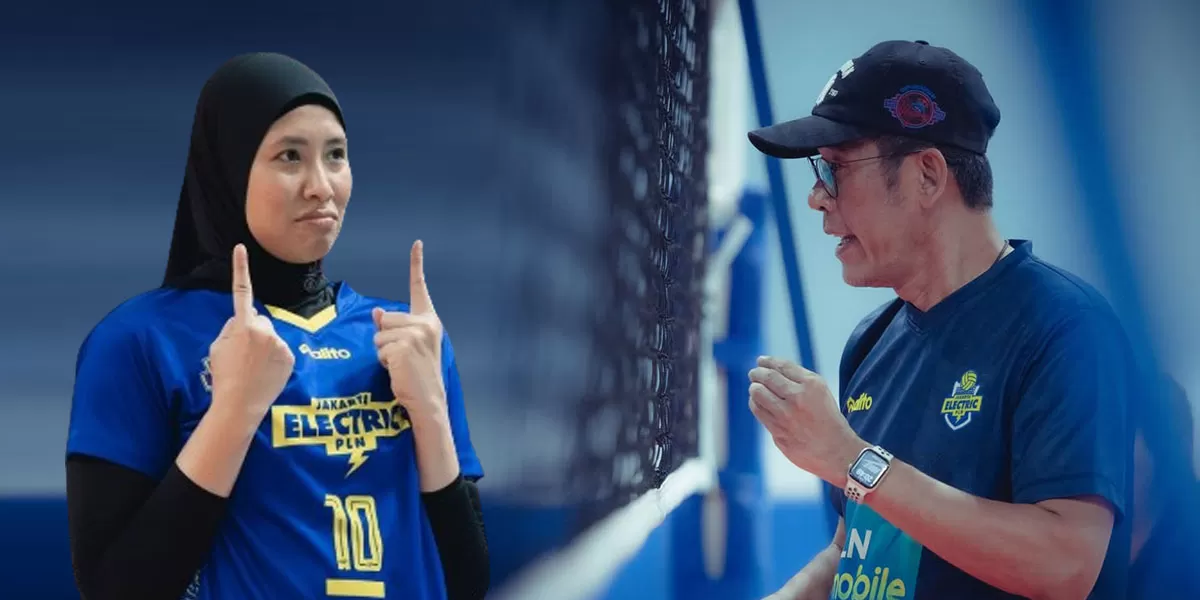 Chamnan Dokmai menyiapkan strategi Jakarta Elektrik PLN Mobile di final four Proliga 2026 dengan kekuatan tim, tak hanya bertumpu pada Neriman Ozsoy. (Dok. Arsyaputra)