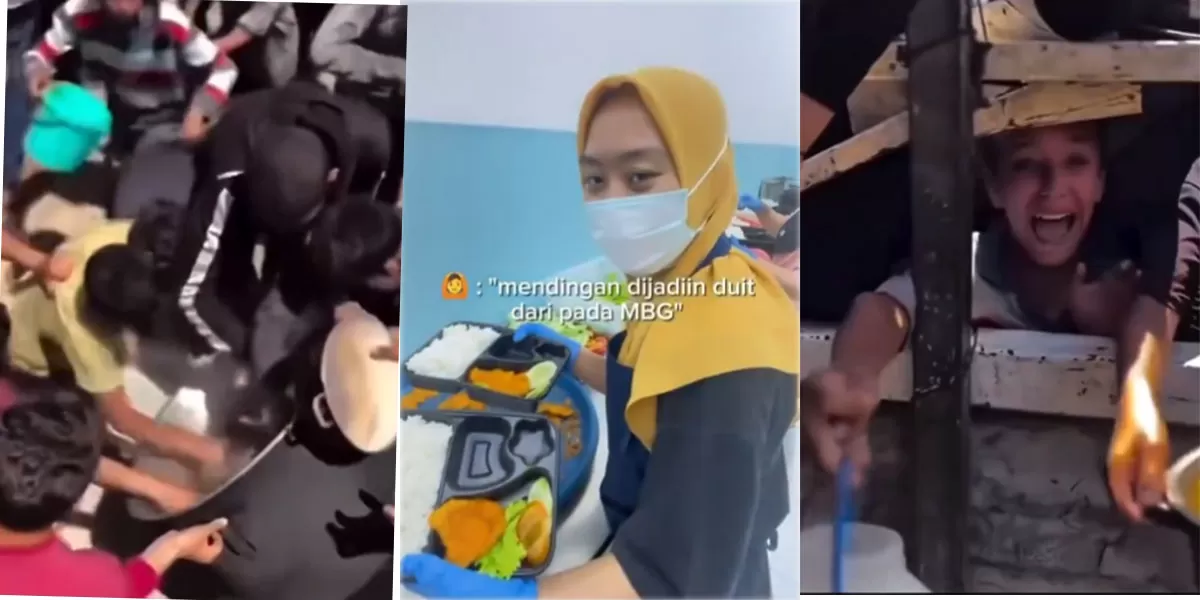 Viral SPPG Sidanegara 2 Cilacap bandingkan MBG dan Palestina, konten tuai kecaman, pihak terkait klarifikasi dan minta maaf. (X/dosenkesmas)