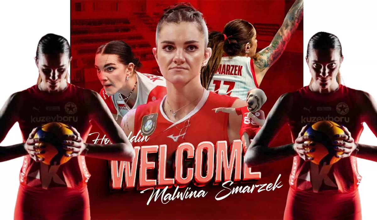 Perhelatan final four Proliga 2026 semakin dekat, Jakarta Popsivo Polwan dikabarkan bidik Malwina Smarzek setelah Bethania De La Cruz pensiun. (Instagram/mali.smarzek)