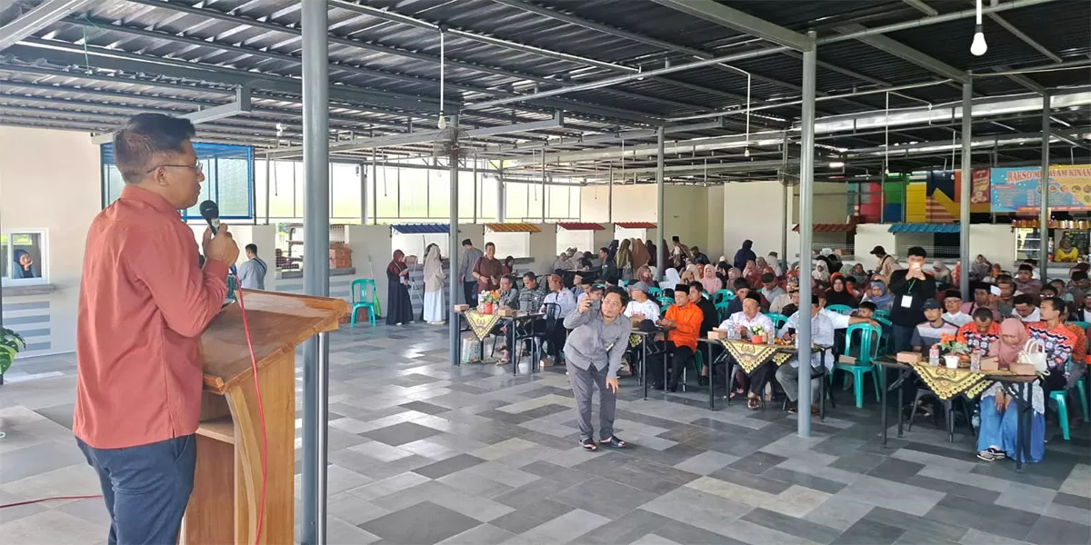 Halal Bihalal DPD PKS Kabupaten Ciamis bersama anggota DPRD Jawa Barat Didi Sukardi berlangsung meriah di Jinju Asia Park,&nbsp;pada Sabtu (28/03/2026). (Dok. KDS)