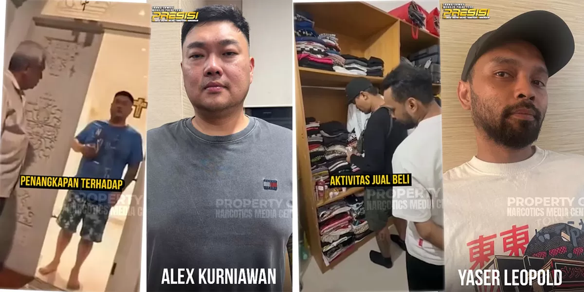 Skandal peredaran narkoba Whiterabit, manajemen kelab malam di Jakarta Selatan ditangkap Bareskrim Polri. (Instagram/dittipid_narkoba_bareskrim)