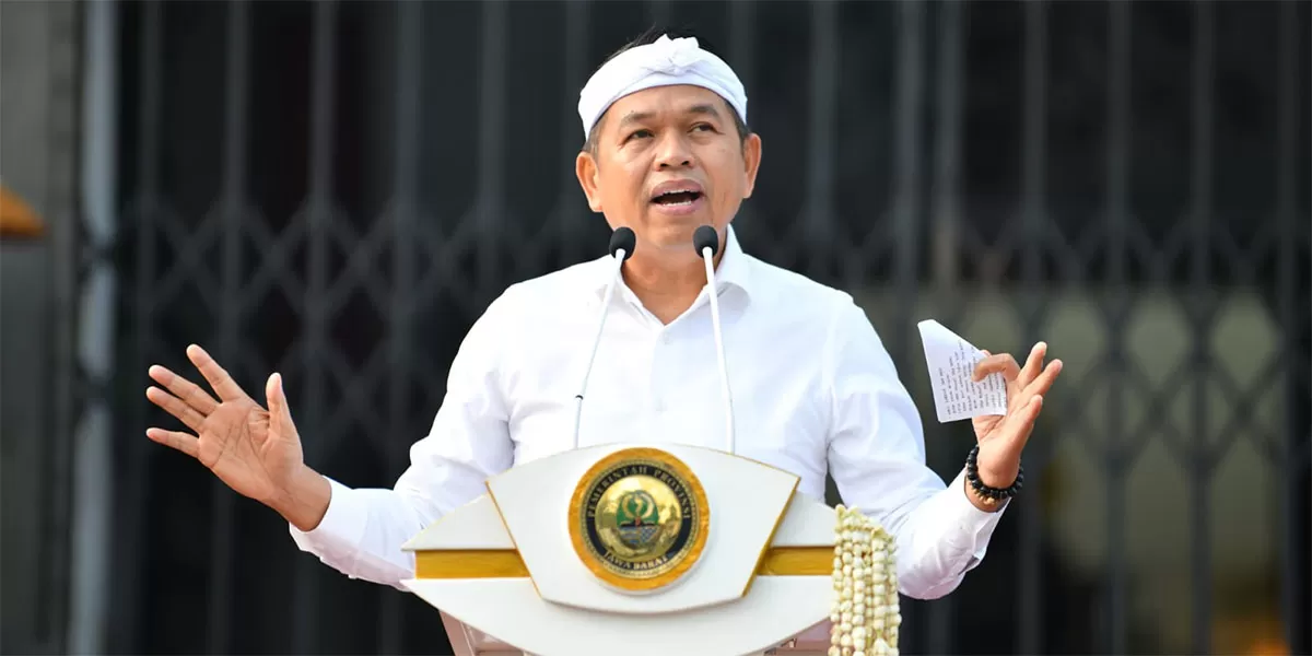 Menyoroti dokter meninggal akibat campak di Cianjur, Dedi Mulyadi minta kewaspadaan KLB campak dan percepatan imunisasi campak,&nbsp;di Gedung Sate, Senin (30/3/2026). (Dok. Humas Jabar)