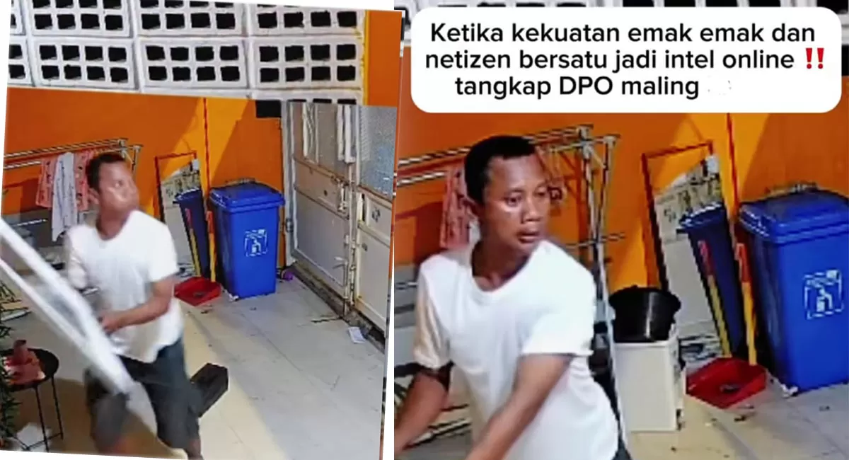 Viral CCTV Cempaka Putih soal pencurian rumah. Netizen bantu identitas pelaku, korban masih resah karena belum tertangkap.   (Instagram/@novellaputri)