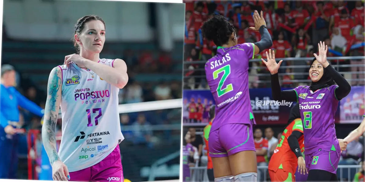 Jadwal Final Four Proliga 2026 Sabtu 4 April, Megawati Hangestri berpeluang bangkit, cek juga daftar top skor terbaru. (Instagram/popsivopolwan - jpevolley)