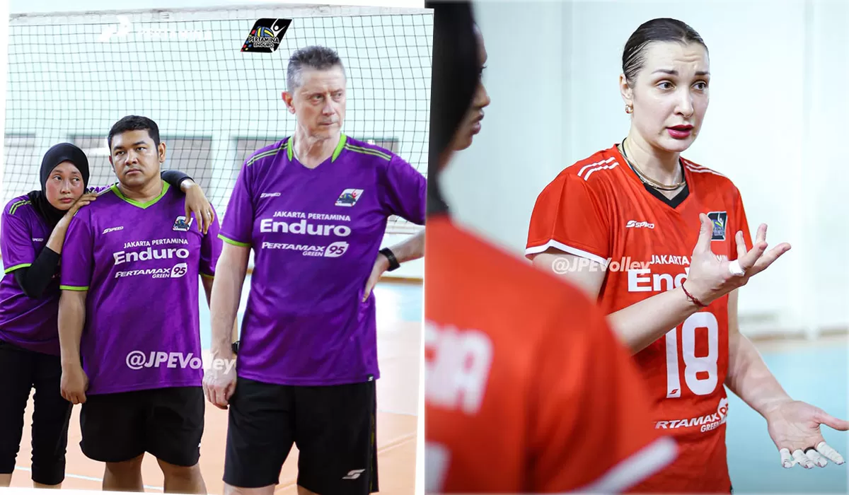 Pertaruhan harga diri Jakarta Pertamina Enduro di Solo. Evaluasi ketat sektor receive dan blok jadi kunci bertahan di Final Four Proliga 2026. (Instagram/jpevolley)