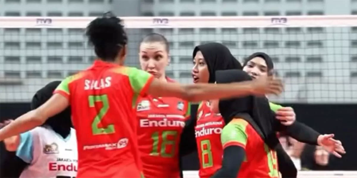 Jakarta Pertamina Enduro kunci gelar juara putaran pertama final four Proliga. Takluk dari JPE, rentetan hasil positif Alessandro Lodi resmi berakhir. (Instagram/jpevolley)