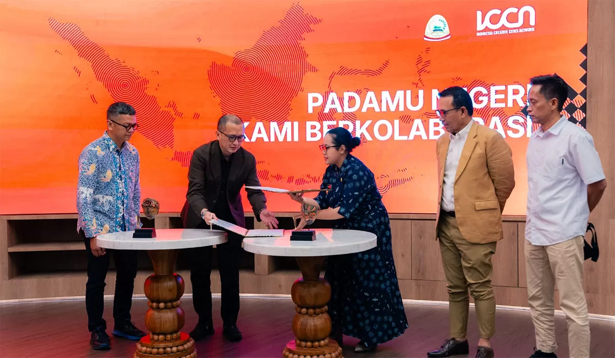 Langkah Taliabu bersama ICCN fokus menguatkan ekonomi kreatif dan membangun fondasi kota kreatif berdaya saing nasional. (Dok. ICCN)