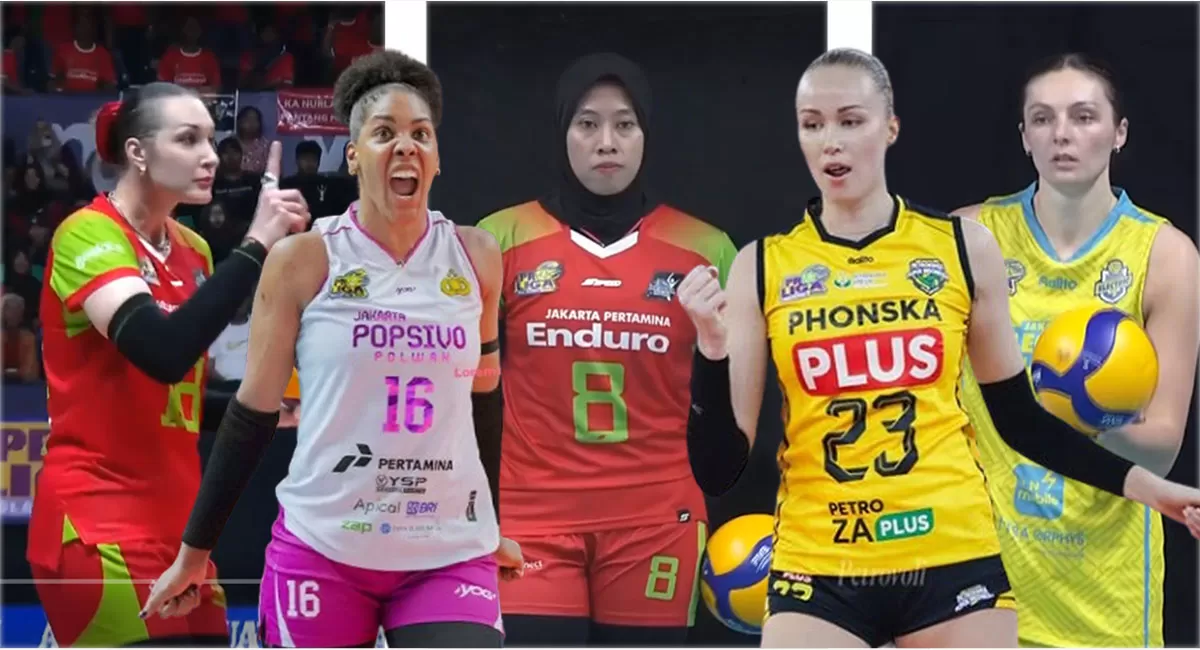 Intip jadwal pertandingan putri Final Four Proliga 2026 seri Semarang. Megawati Hangestri dan Pertamina Enduro bidik puncak klasemen di GOR Jatidiri, mulai&nbsp;16 hingga 19 April 2026. (Arsyaputra)