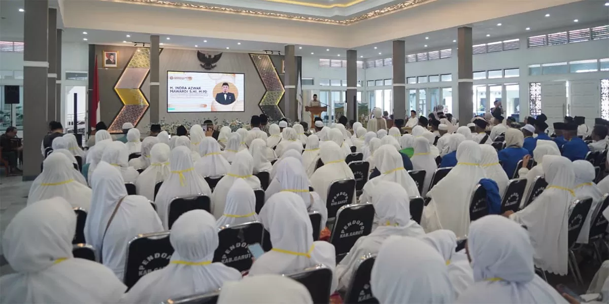 Bupati Garut Abdusy Syakur Amin pastikan peningkatan layanan haji 2026 lewat pembangunan fasilitas baru dan kesiapan teknis bagi 171 jemaah. (Dok. Kominfo Garut)