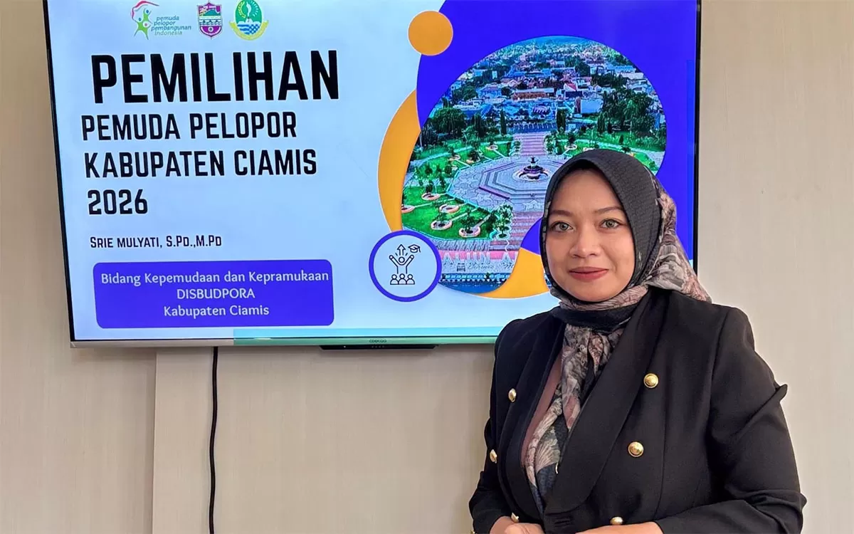 Ayo ikuti pemilihan Pemuda Pelopor 2026 Ciamis! Disbudpora Kabuoaten Ciamis resmi buka pendaftaran via virtual, Kamis (16/4/2026). (Dok. Diskominfo Ciamis)