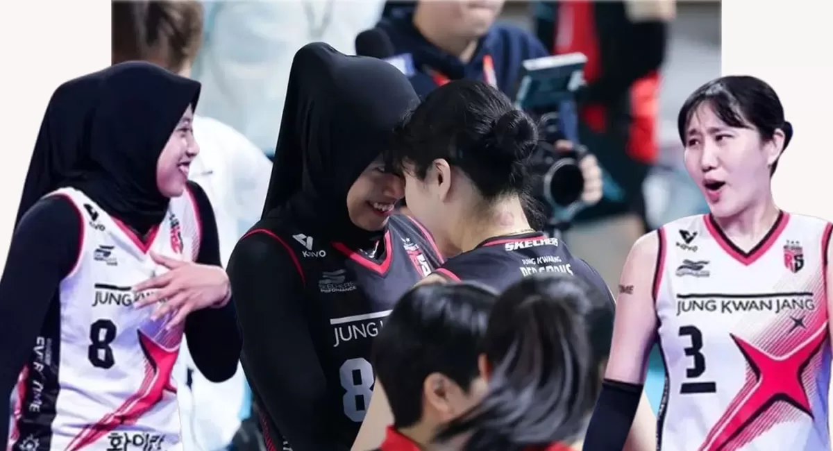 Yeum Hye Seon jadi free agent Liga Voli Korea setelah keluar dari Red Sparks, sempat ke Bali dan bertemu fans Megawati Hangestri. (Instagram/red_sparks)