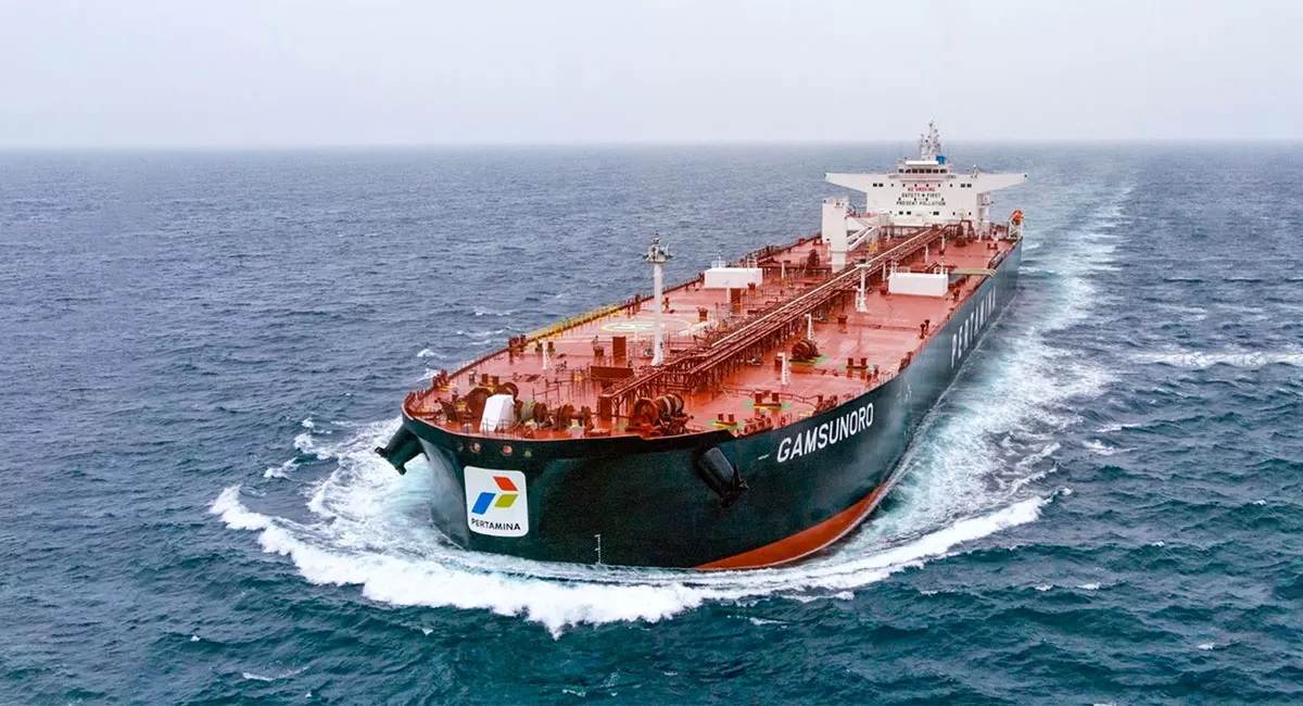 Kabar baik! Pertamina Pride dan Gamsunoro segera lintasi Selat Hormuz. Langkah diplomatik sukses pastikan keamanan kapal dan kelancaran energi nasional. (Dok. Pertamina)