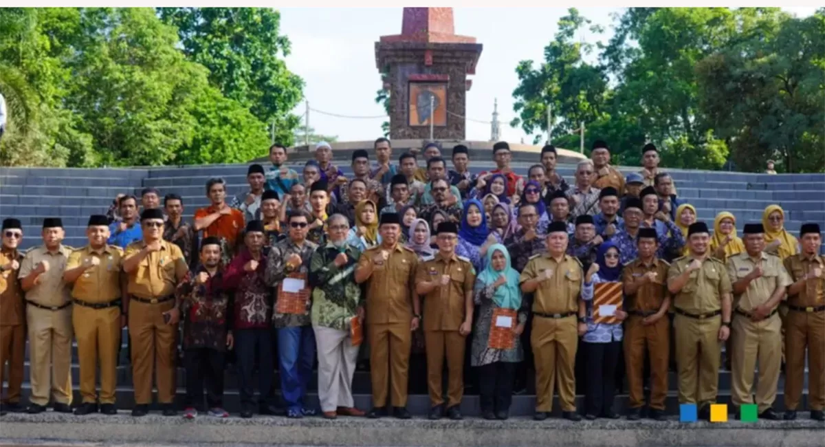 Sebanyak 51 anggota BPD PAW resmi dilantik guna perkuat tata kelola pemerintahan desa di Kabupaten Tasikmalaya,&nbsp;Senin (20/4/2026). (Dok. Prokopim)