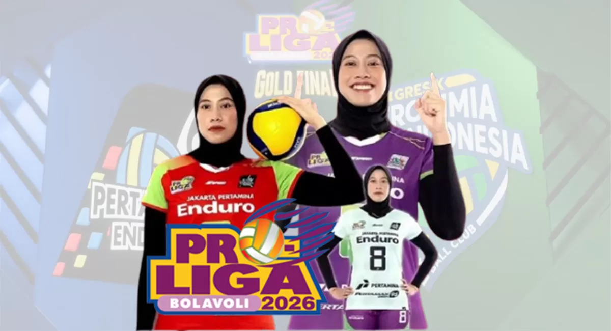 Jakarta Pertamina Enduro resmi juara Grand Final Proliga 2026! Aksi Megawati Hangestri terpantau dipantau langsung pelatih Hyundai Hillstate. (Instagram/jpevolley)